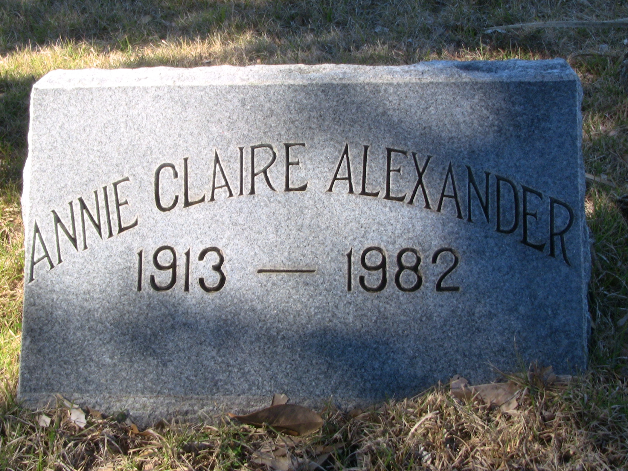 Annie Claire Alexander